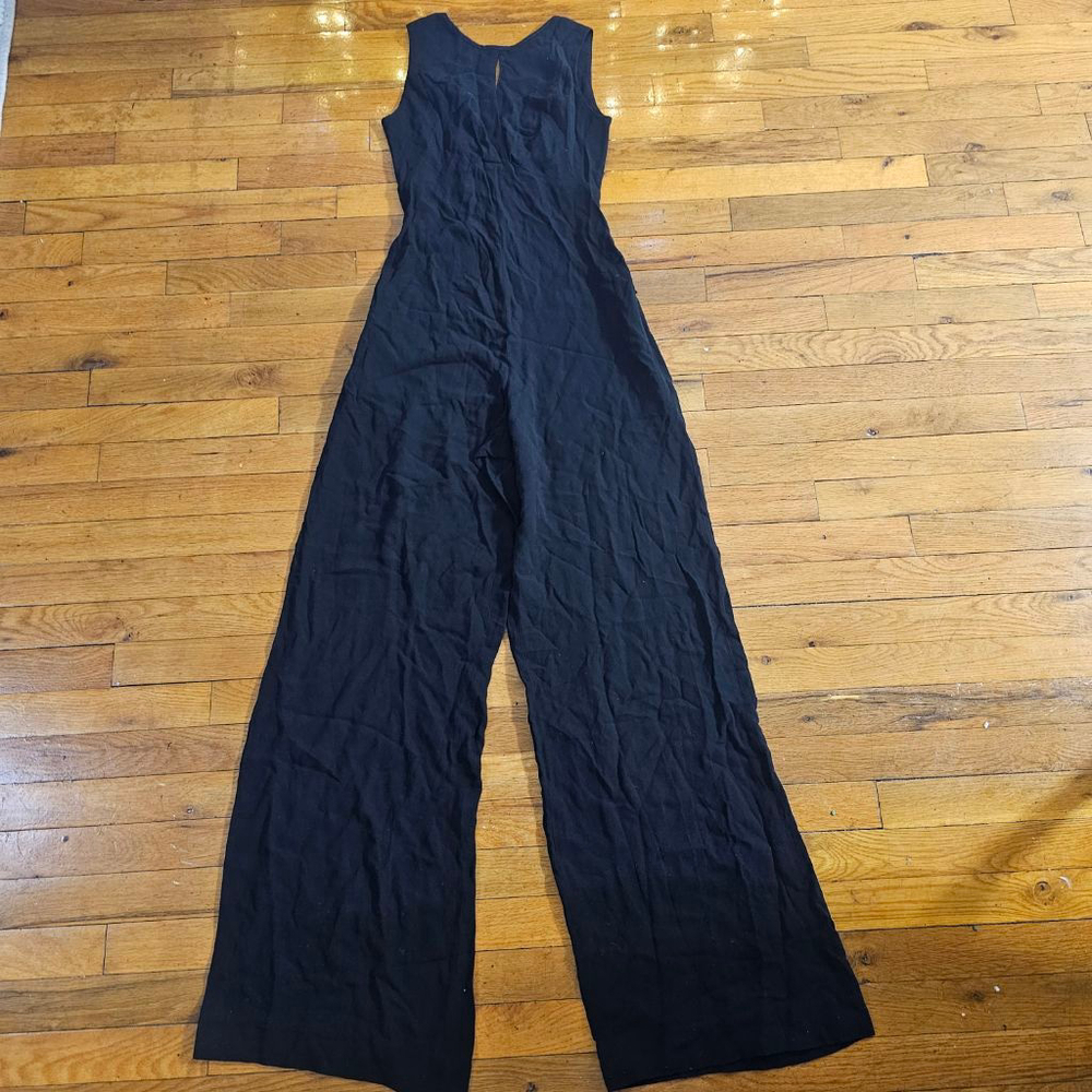 L'AGENCE Black Keyhle Jumpsuit Women's Size 2